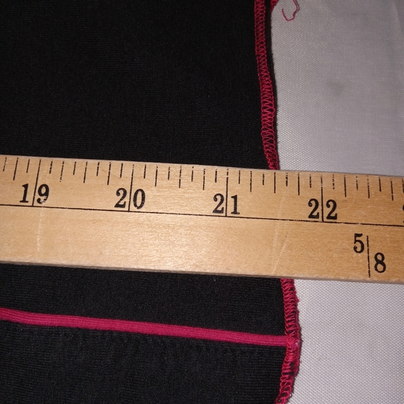 Green Apple Black/ Pink Tank Top Built-in Bra Small - Picture 6 of 8